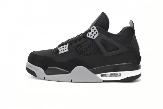 Official Maikesneakers Air Jordan Black 4 Canvas DH7138-006 0429